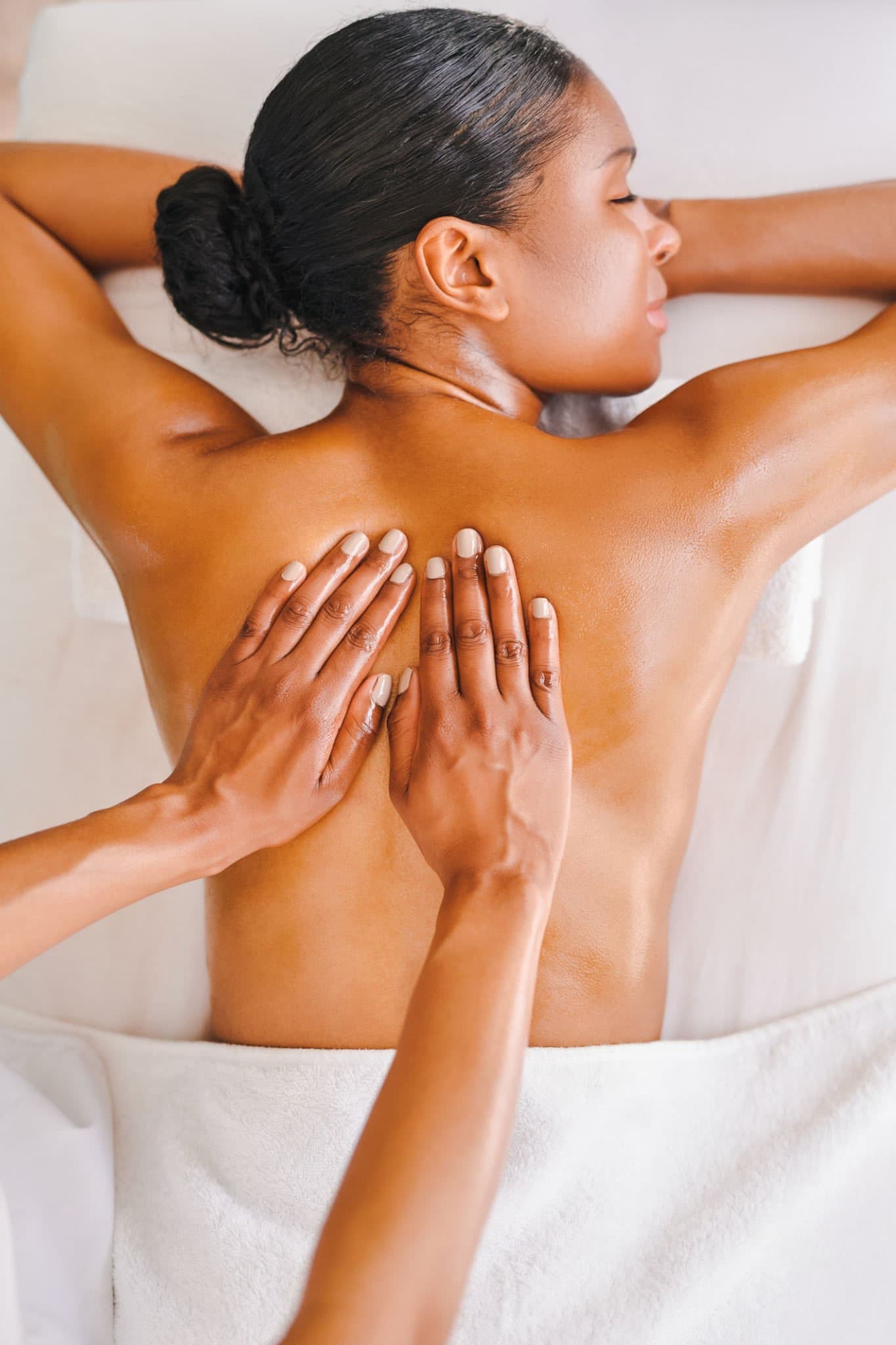 Luxury spa massage therapy